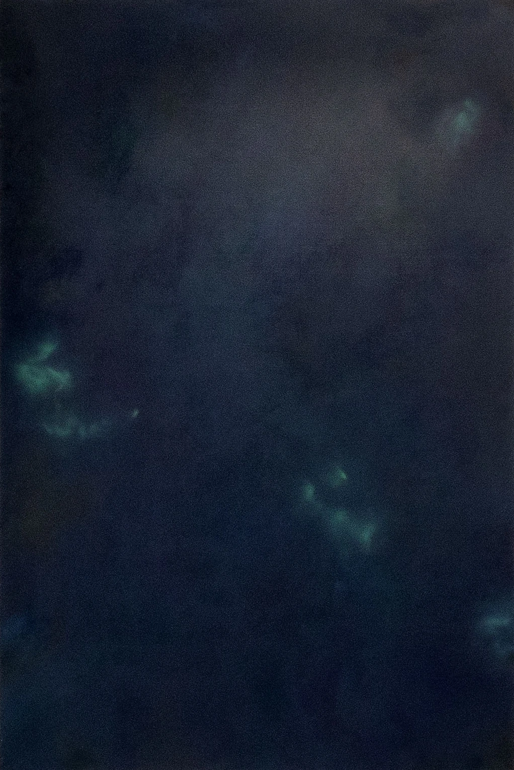 She sings in the Dark II, 2022–2024, oil on canvas, 190 × 130 cm.