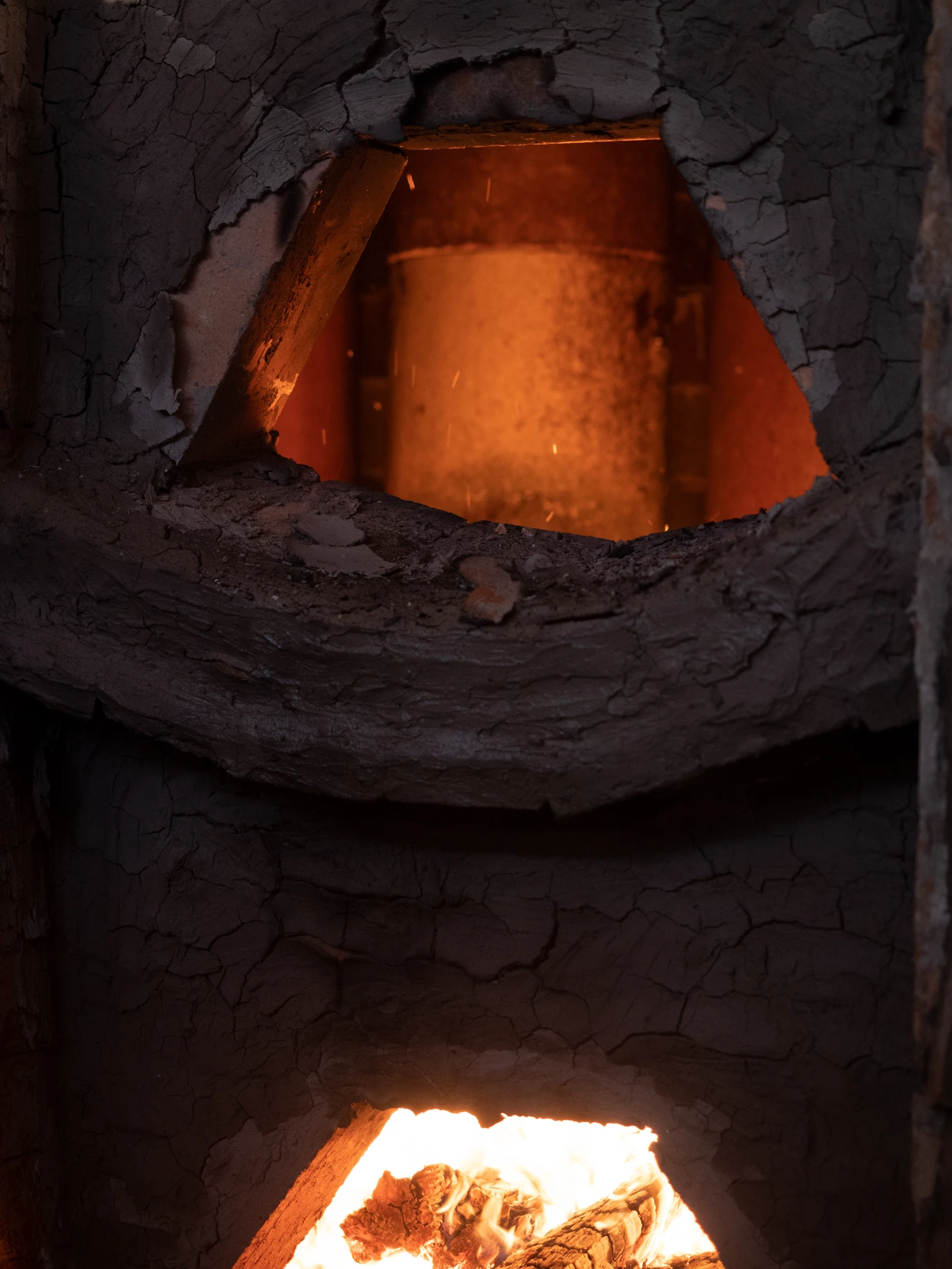The kiln, Taoxichuan residency, Jingdezhen, 2024.