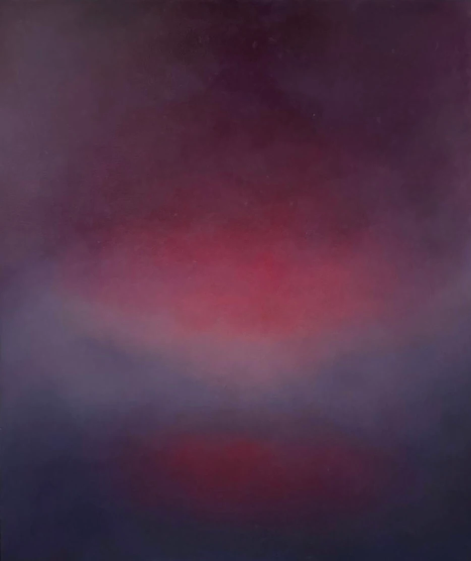 Le Lac, 2026, oil on wood, 80 × 60 cm