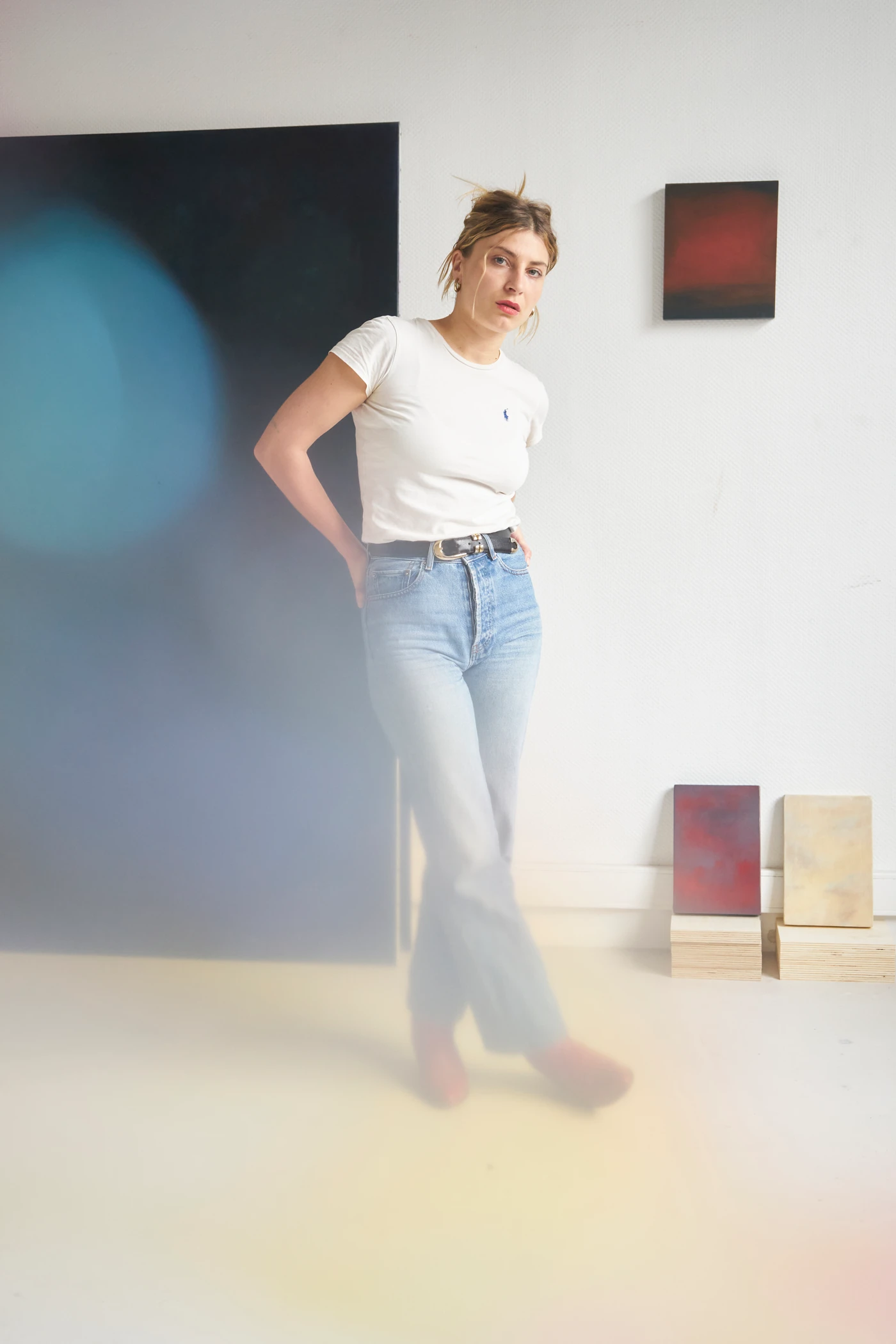 Marion Artense Gély à l’atelier