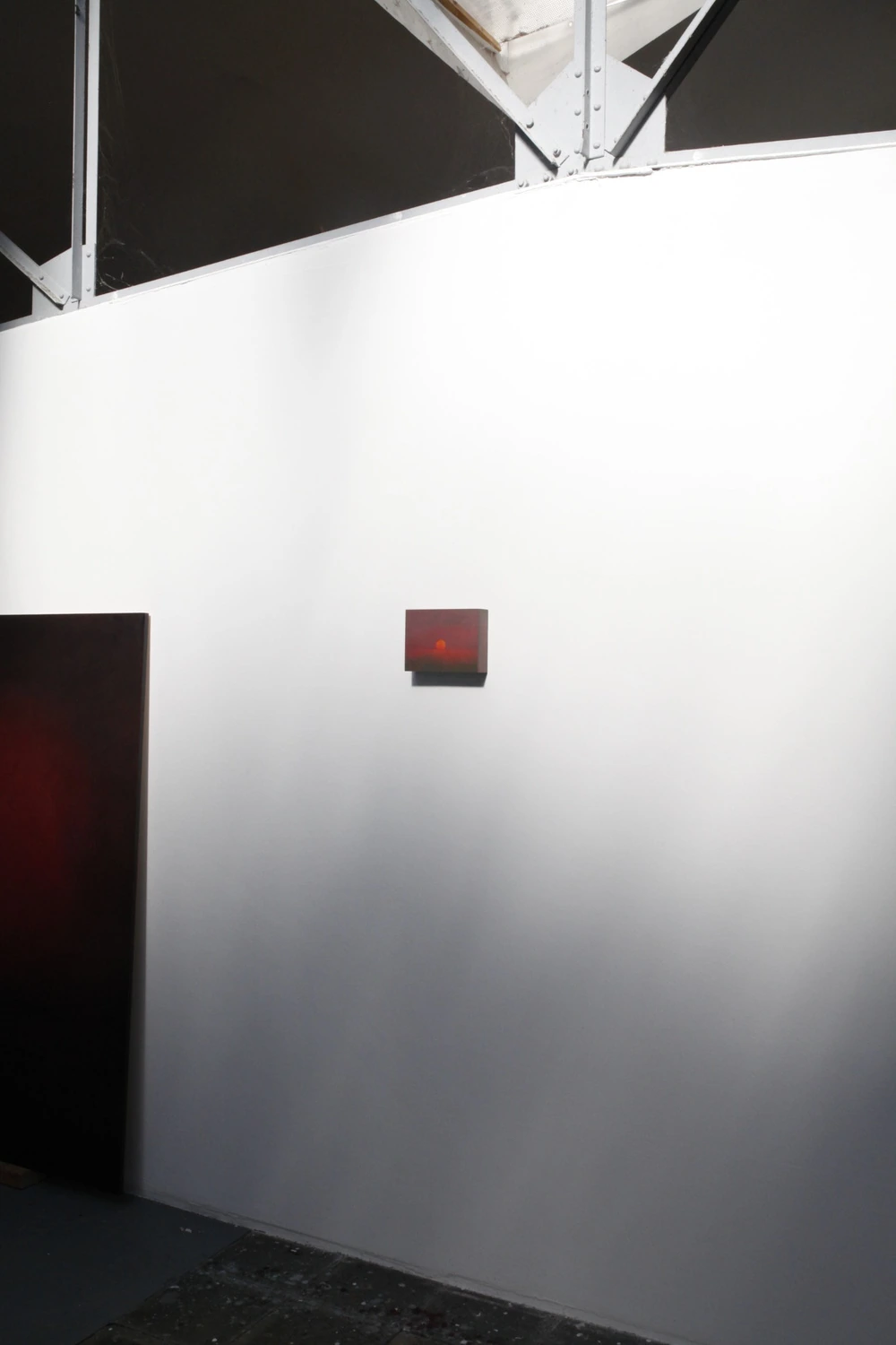 Studio view, with The Red Door, 2026.