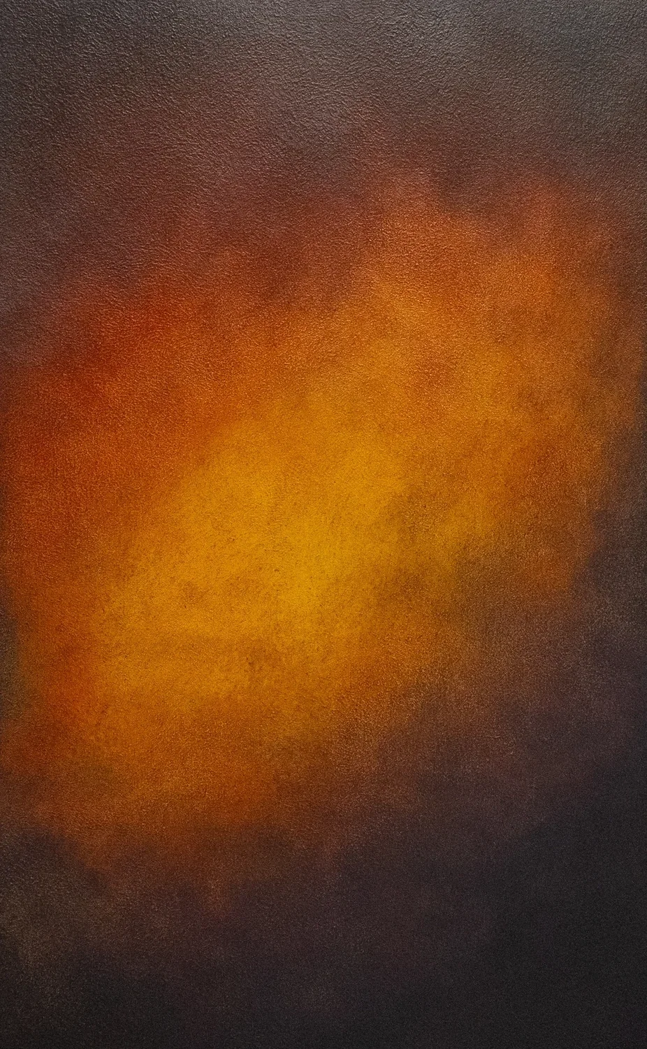 Tempêtes des Cieux II, 2026, oil on wood, 40 × 25 cm