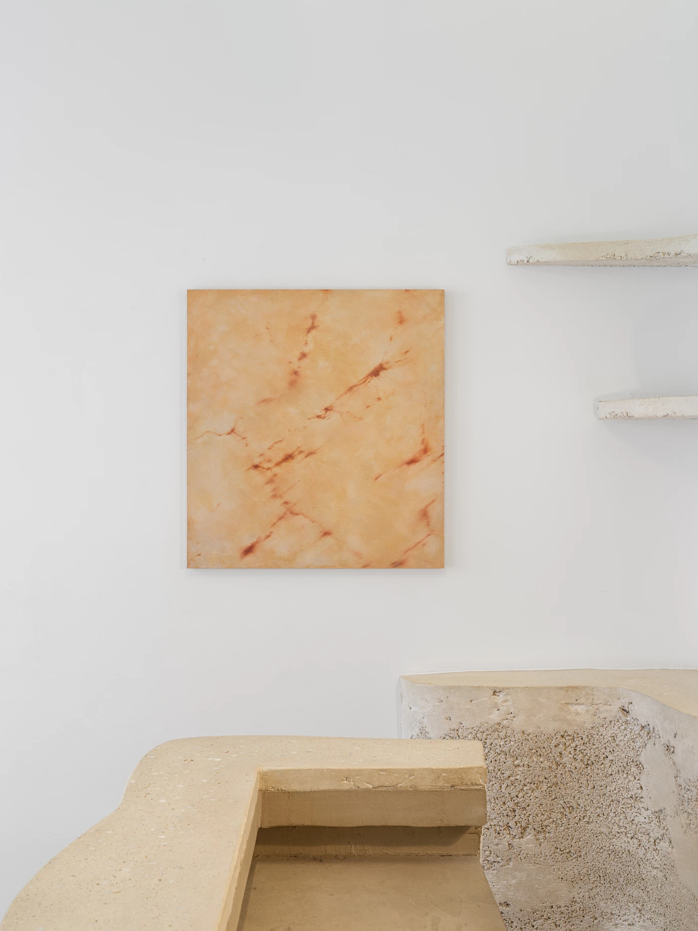 Installation view, Tactile — with Denis Macrez, Chapelle XIV, Paris, 2025. Photo: Gregory Copitet.