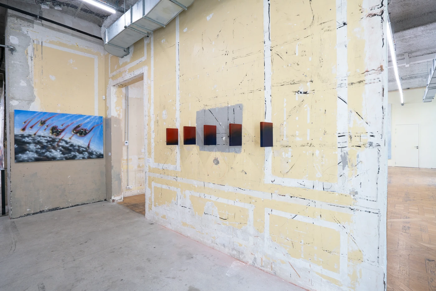 Installation view.