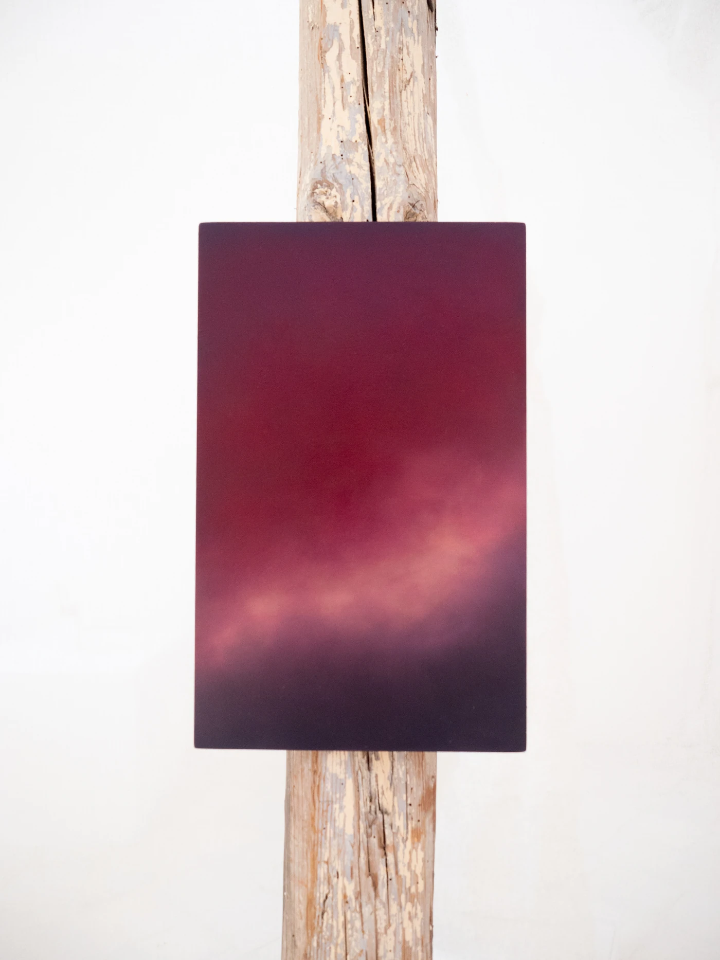 Purple Storm, 2026, oil on wood, 20 × 25 cm.
