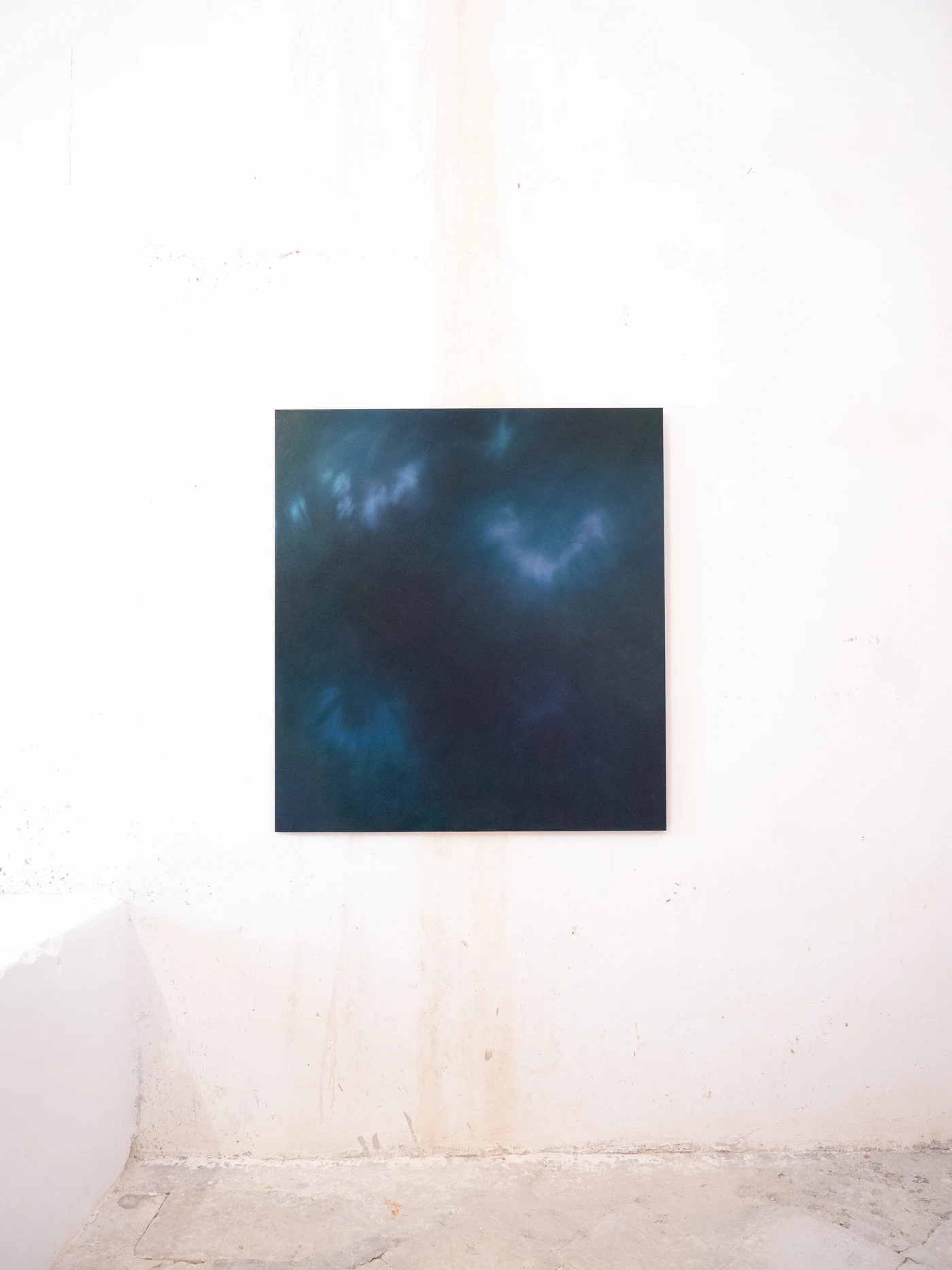 Cosmos, 2026, oil on wood, 130 × 140 cm.